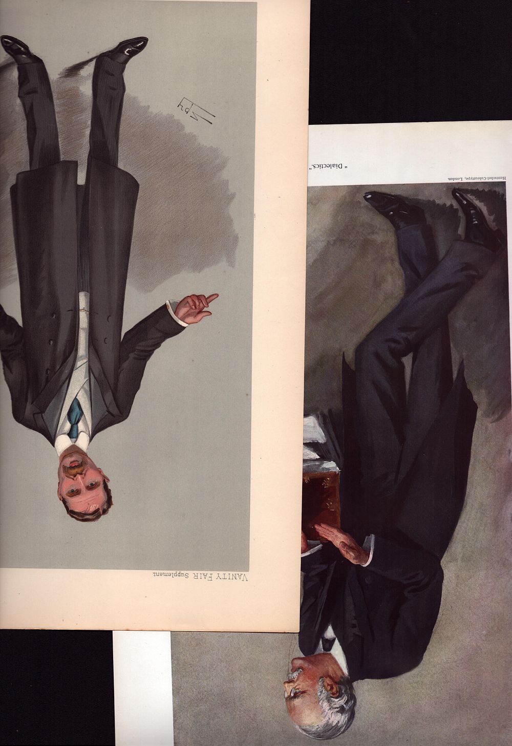 Lot 197: Vanity Fair caricature collection. Contains at least 4...