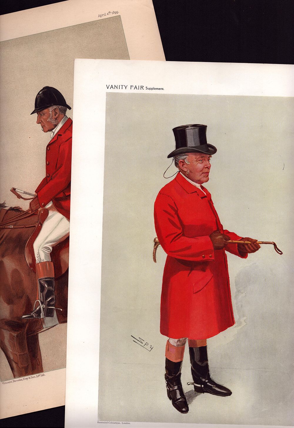 Lot 206: Vanity Fair caricature collection. Contains at least 4...