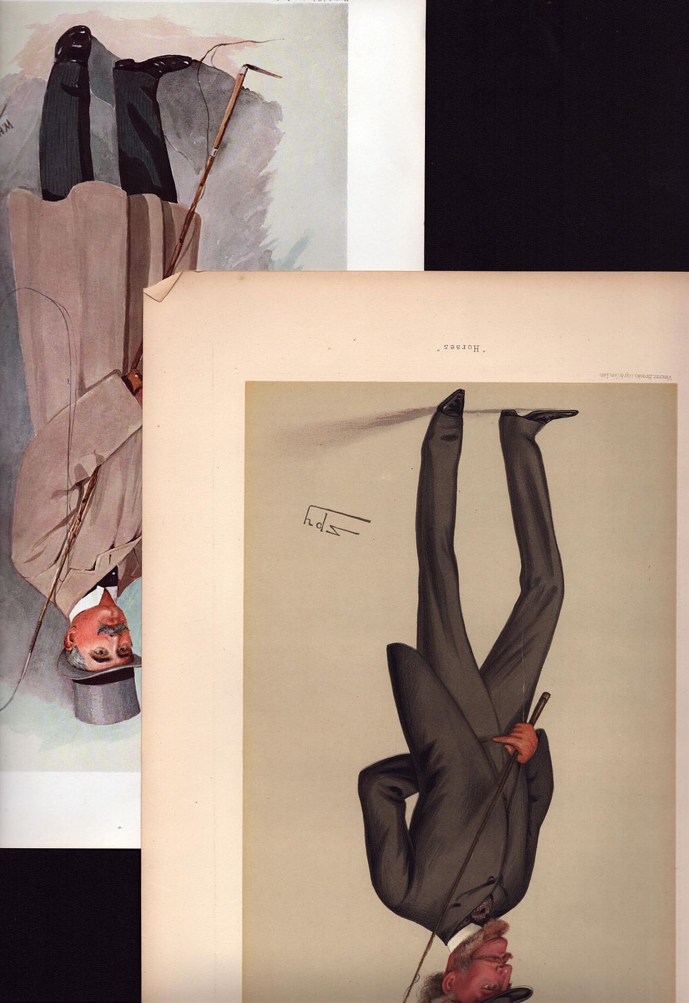 Lot 208: Vanity Fair caricature collection. Contains at least 4...