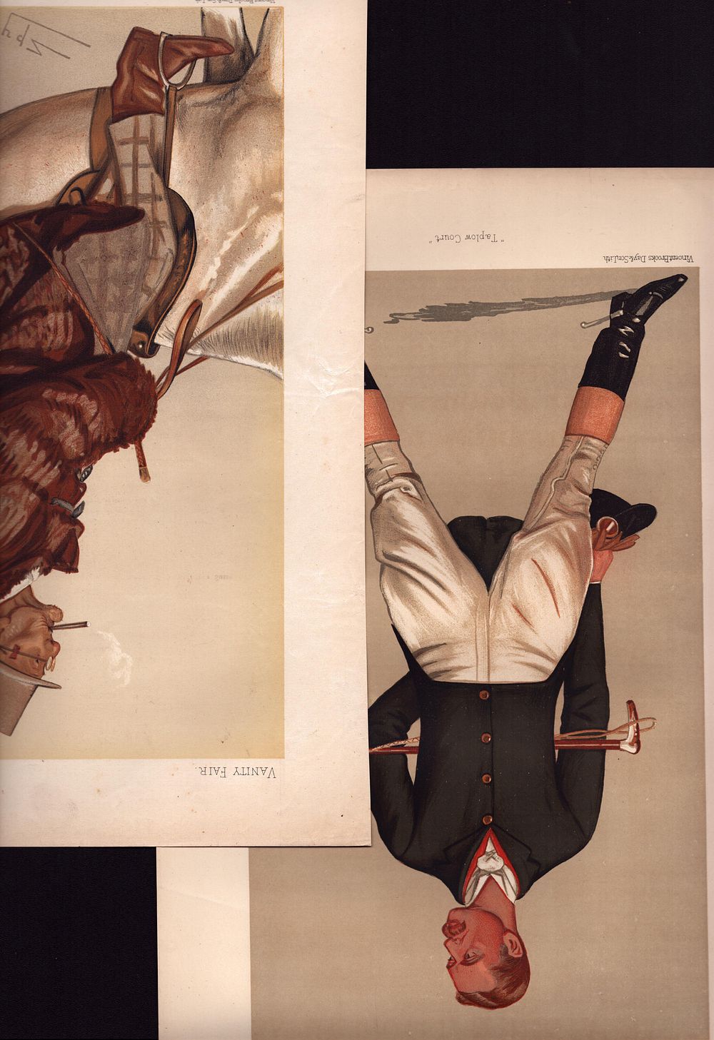 Lot 209: Vanity Fair caricature collection. Contains at least 4...
