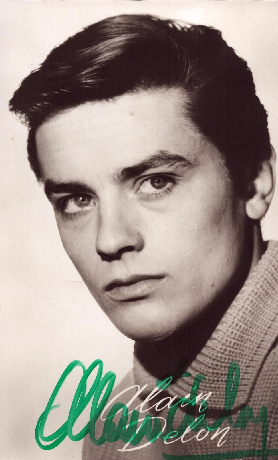 Lot 242: ALAIN DELON (1935-2024) French Actor signed Photo.