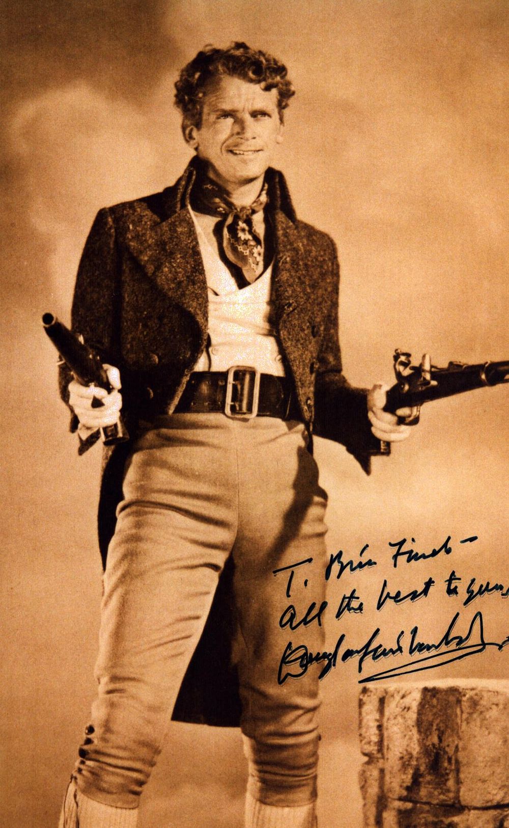 Lot 243: DOUGLAS FAIRBANKS JNR. (1909-2000) Actor signed Photo.