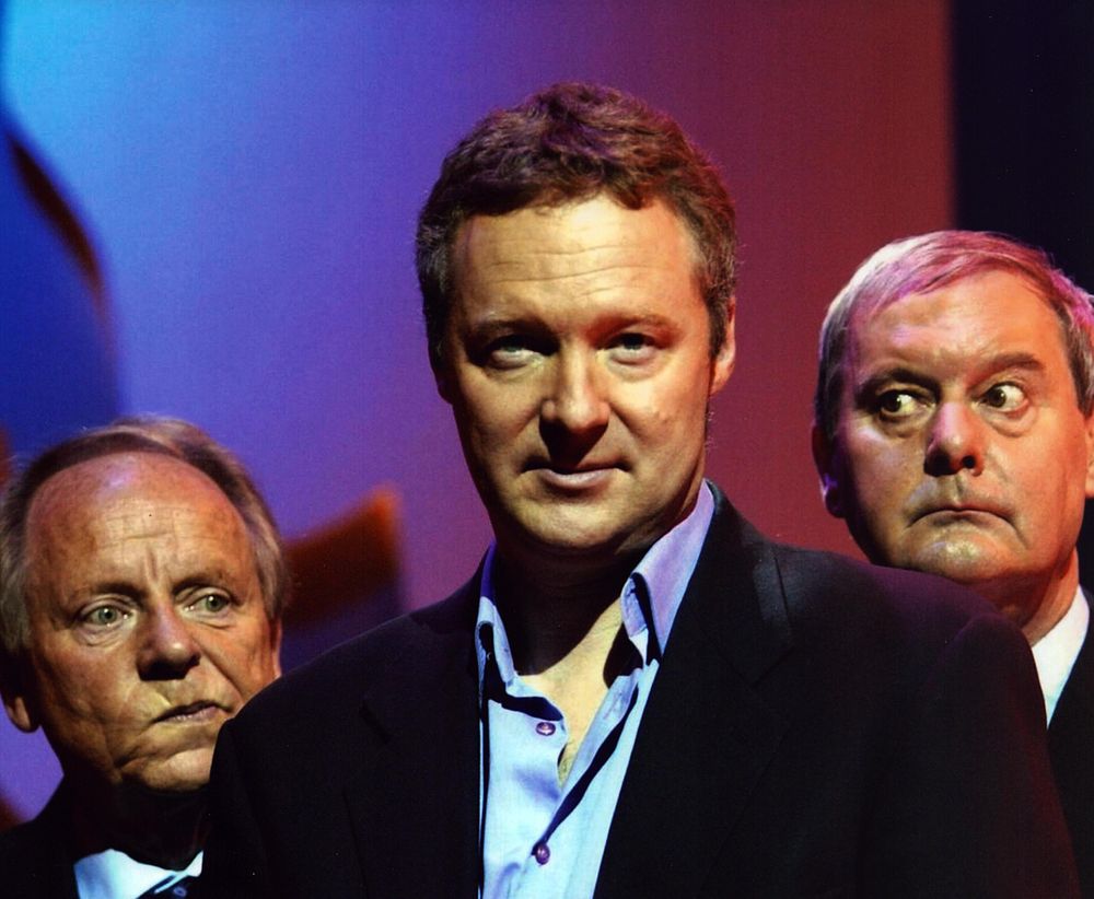 Lot 303: Colour 8x10 photo of Rory Bremner and John...