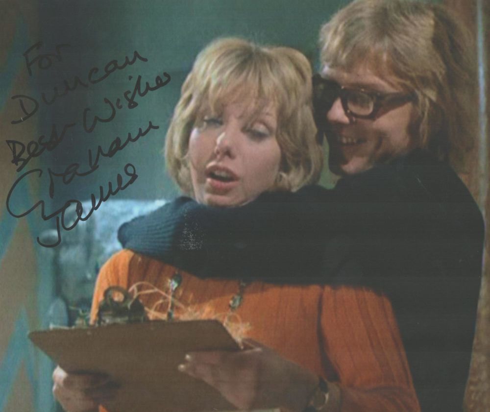 Lot 479: Graham James signed 10x8 colour photo. Photo from...