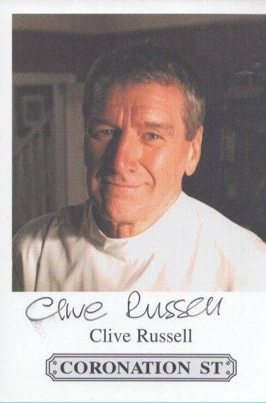 Lot 359: Clive Russell signed 4x6 colour photo.