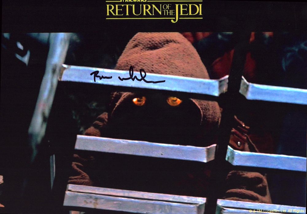 Lot 366: Brian Wheeler signed 10x8 colour photo (Ewok, Return...