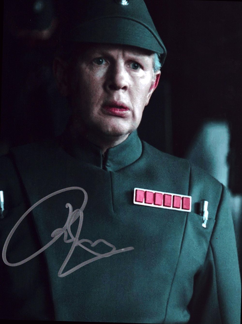 Lot 371: Richard Cunningham signed 10x8 colour photo (Imperial Officer),...