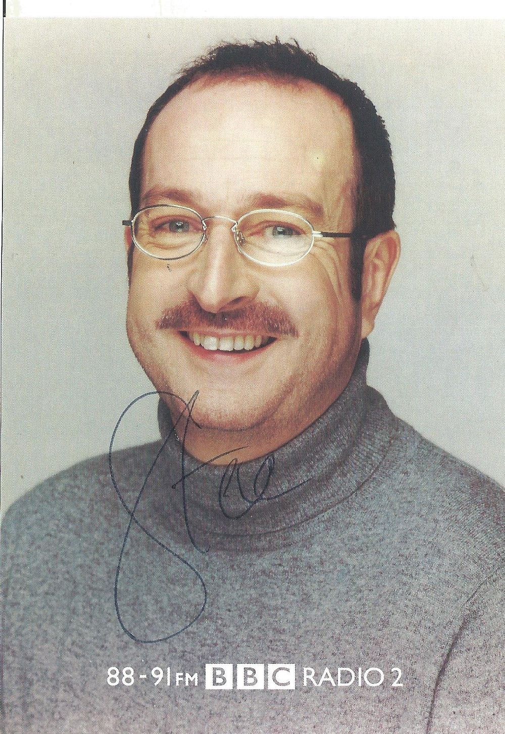 Lot 442: Steve Wright signed 6X4 inch colour promo photo.