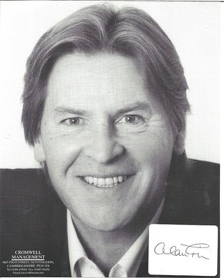 Alan Price Signature attached to 10X8 inch black and white photo.