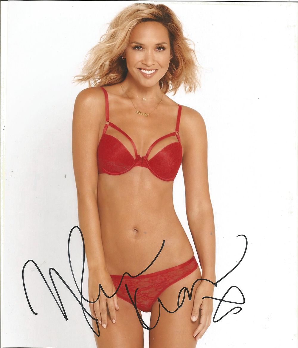 Lot 484: Mylene Klass signed 10X8 inch colour Photo.