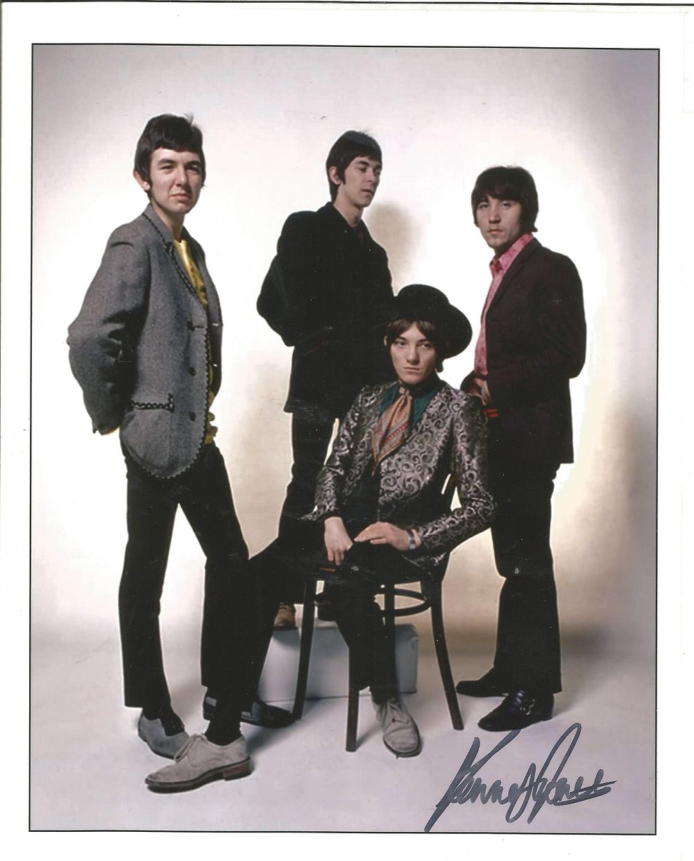 Lot 487: Kenny Jones of The Small Faces signed 10X8...