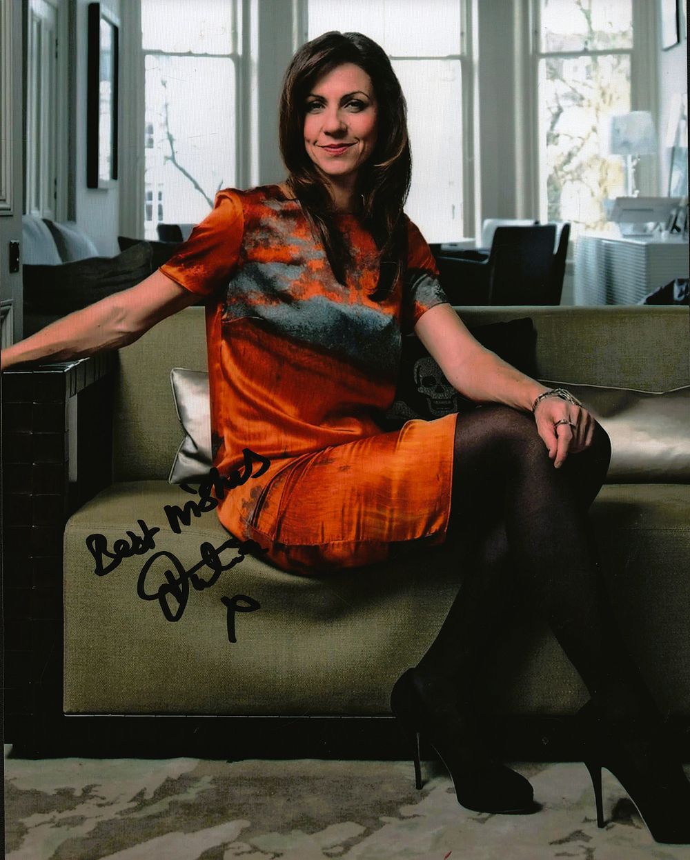Juliet Bradbury signed 10X8 inch colour photo.