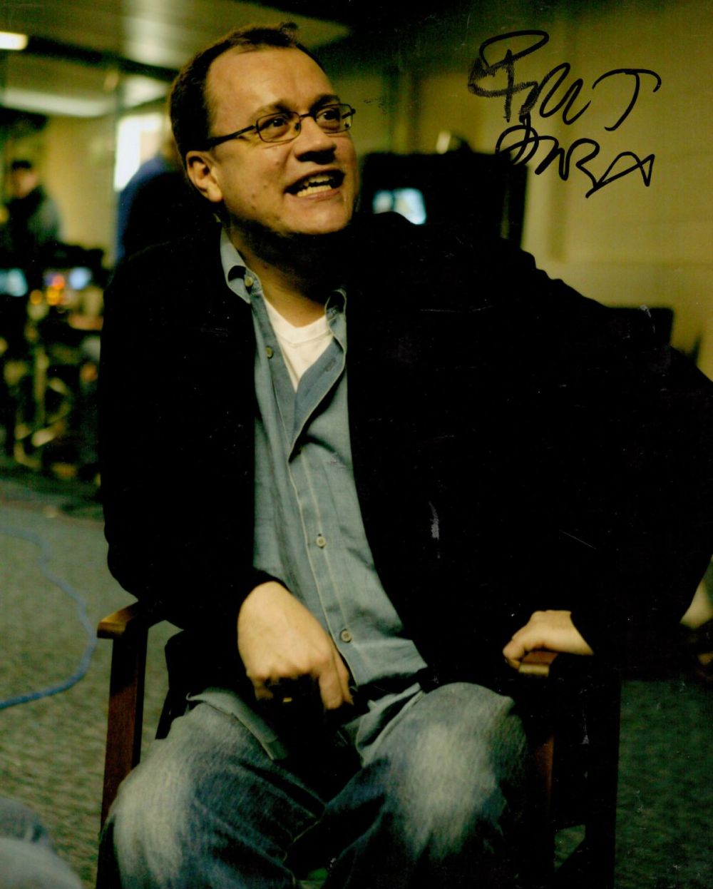 Lot 512: Russell T Davies. Doctor Who writer signed 10x8...