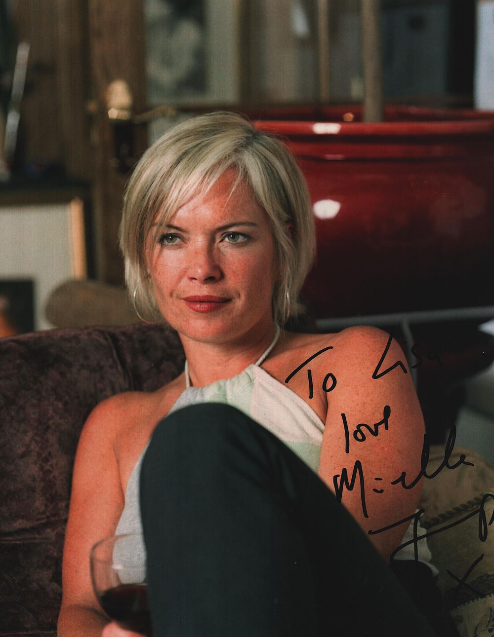 Lot 186: Mariela Frostop signed ten X8 inch colour photo...