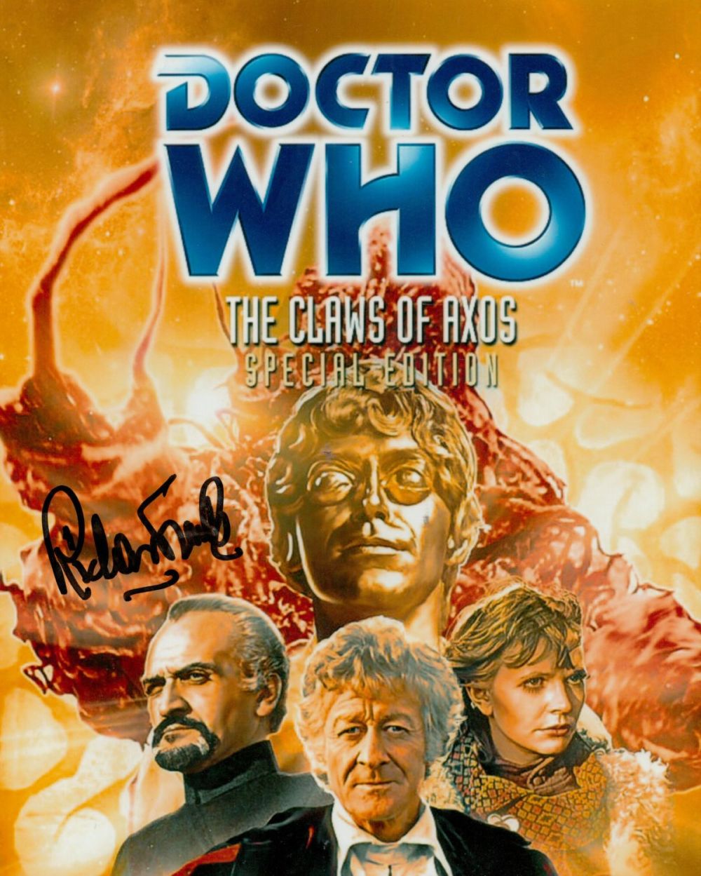 Lot 519: Richard Franklin. Doctor Who actor signed 10x8 colour...