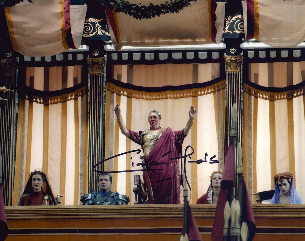 Lot 256: Ciaran Hinds signed 10X8 inch colour photo.