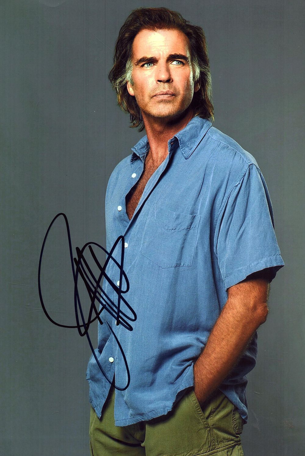Lot 272: Jeff Fahey signed 12X8 inch colour photo.