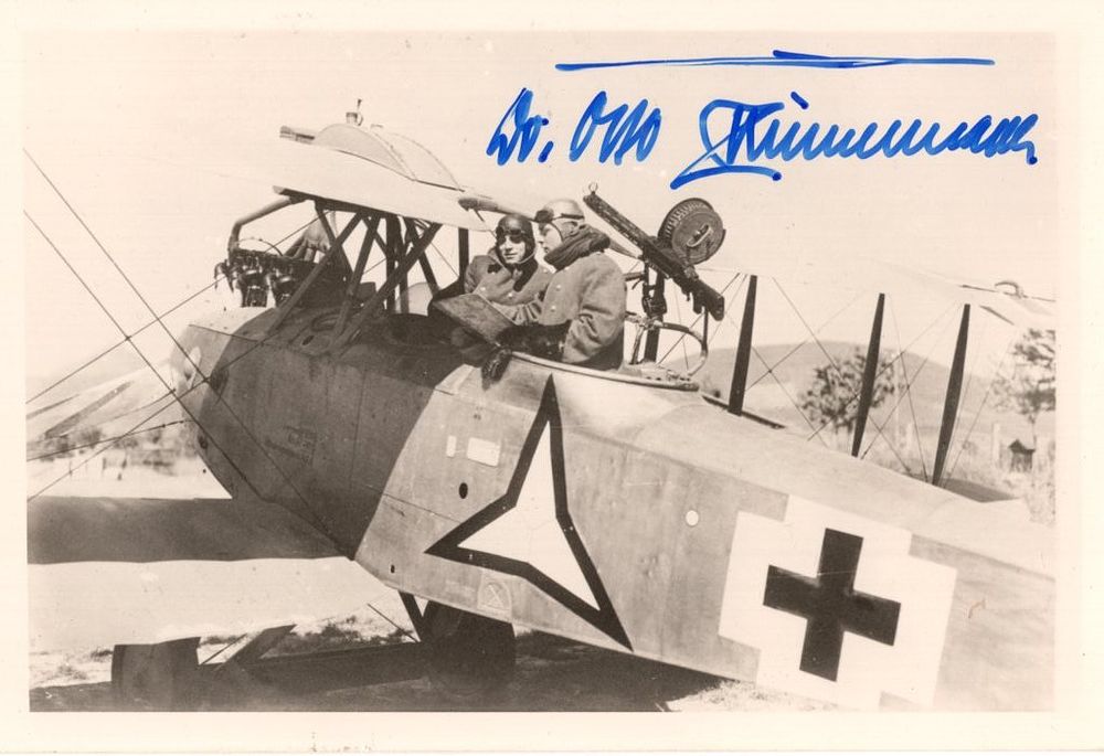 Lot 504: Otto Zimmermann, German Great War fighter pilot Otto...