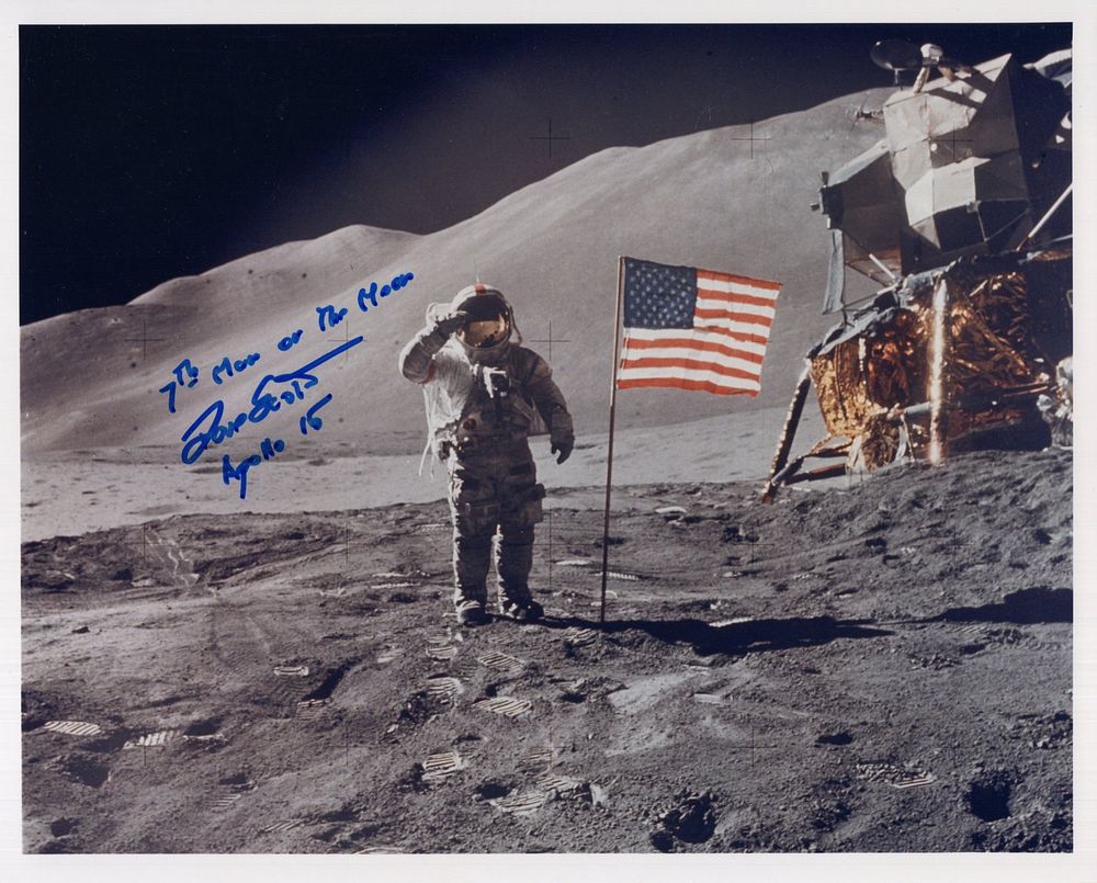 Lot 562: Apollo 15 astronaut Dave Scott, the 7th Man...