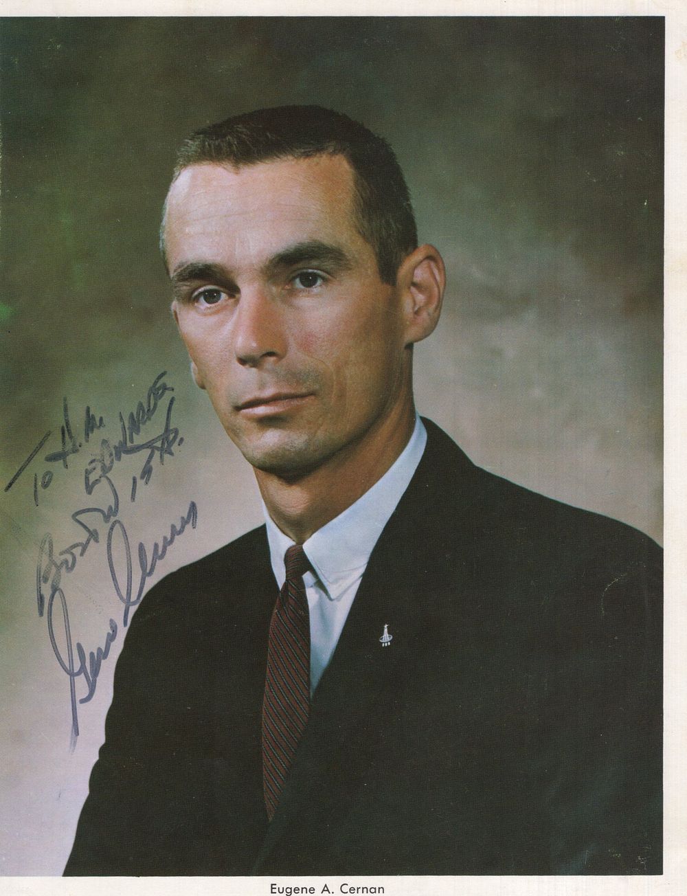 Lot 565: NASA astronaut and 11th and final Man on...