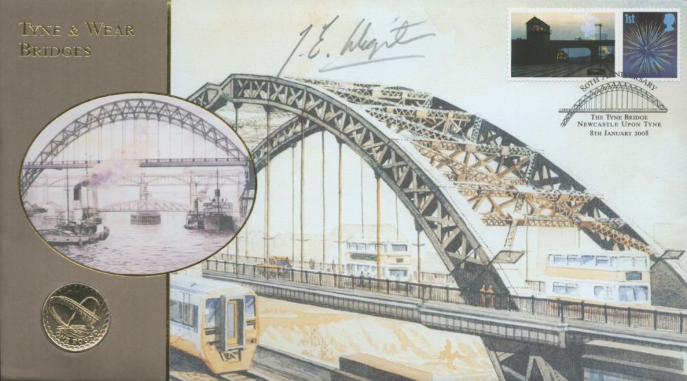 Lot 604: Railway Artist John Wigston Signed Tyne and Wear...