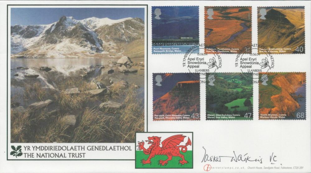 Lot 622: Tasker Watkins VC Signed The National Trust Internet...