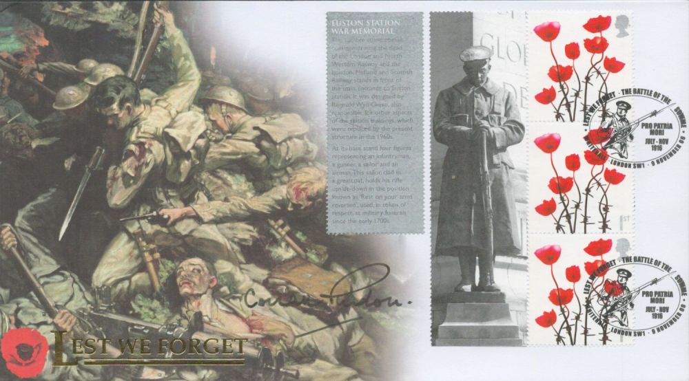 Lot 623: Maj Gen Corran Purdon CBE Signed Lest We...