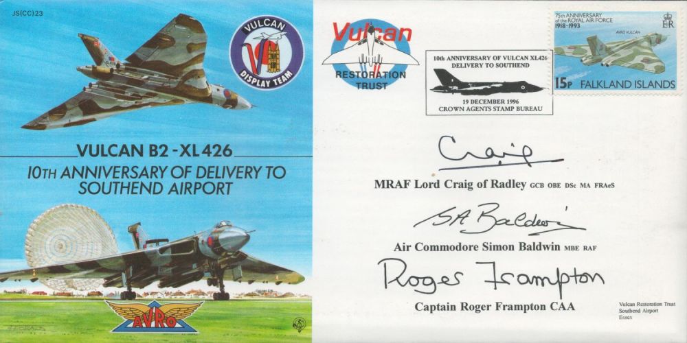 Lot 632: Lord Craig of Radley, Air Cdre Simon Baldwin...
