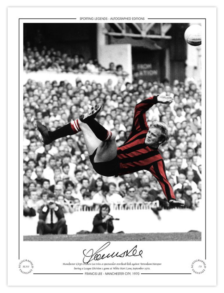 Lot 265: Autographed FRANCIS LEE 16 x 12 Limited-Edition :...