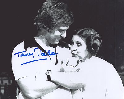 Terry Madden Signed 10X8 inch black and white photo