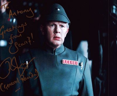 Richard Cunningham Signed 10X8 inch colour photo dedicated