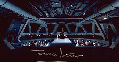 Terence Mustoo signed 10x8 inch colour photo