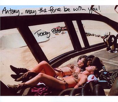 Tracy Edden signed 10 x8 inch colour photo Dedicated