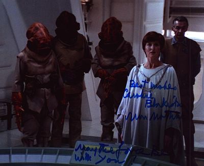 Caroline Blakiston signed 10X8 inch colour photo