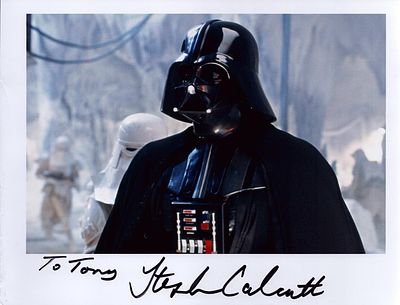 Steven Calcutt signed 10x8 inch colour photo Dedicated
