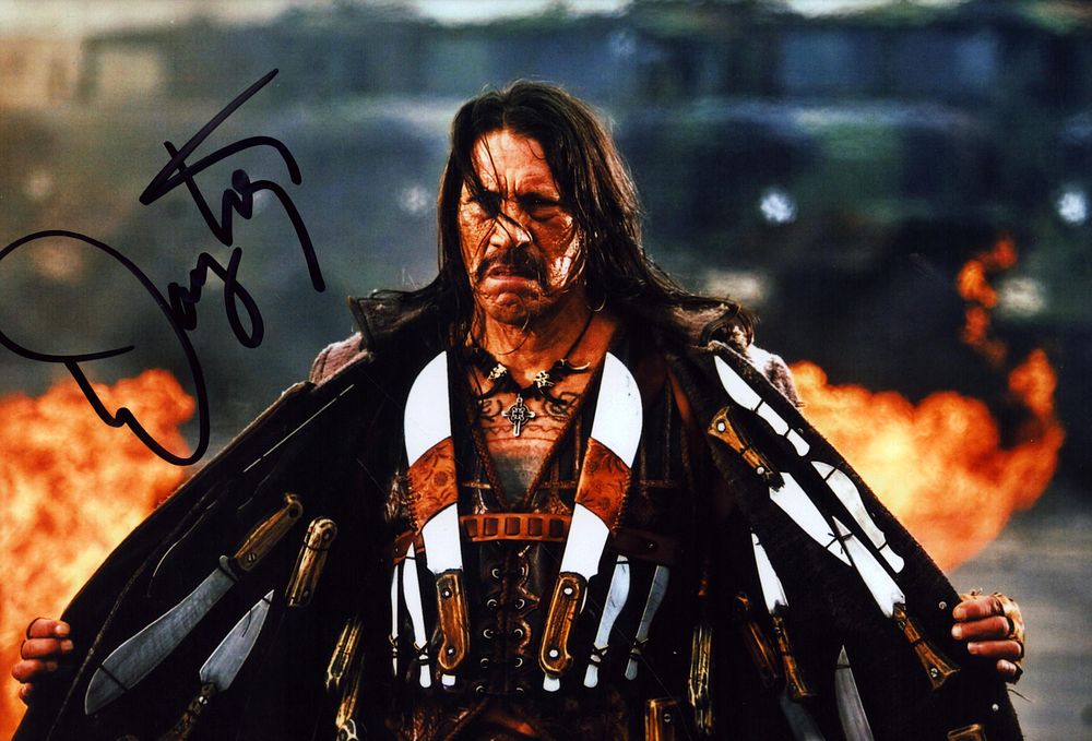 Lot 324: Danny Trejo signed 10X8 inch colour photo.