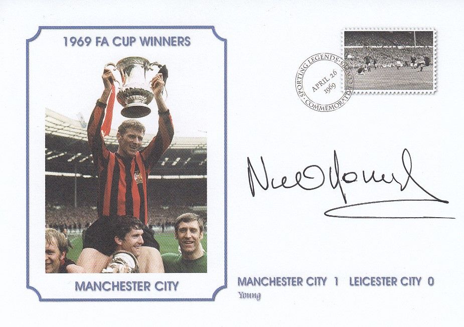 Lot 558: Autographed NEIL YOUNG Commemorative Cover : A superbly...
