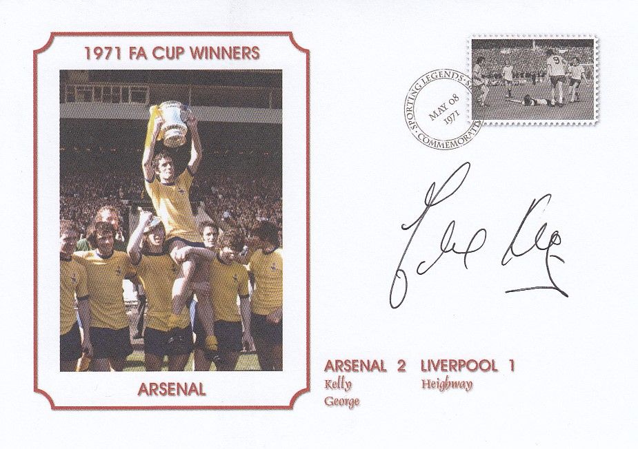 Lot 559: Autographed EDDIE KELLY Commemorative Cover : A superbly...