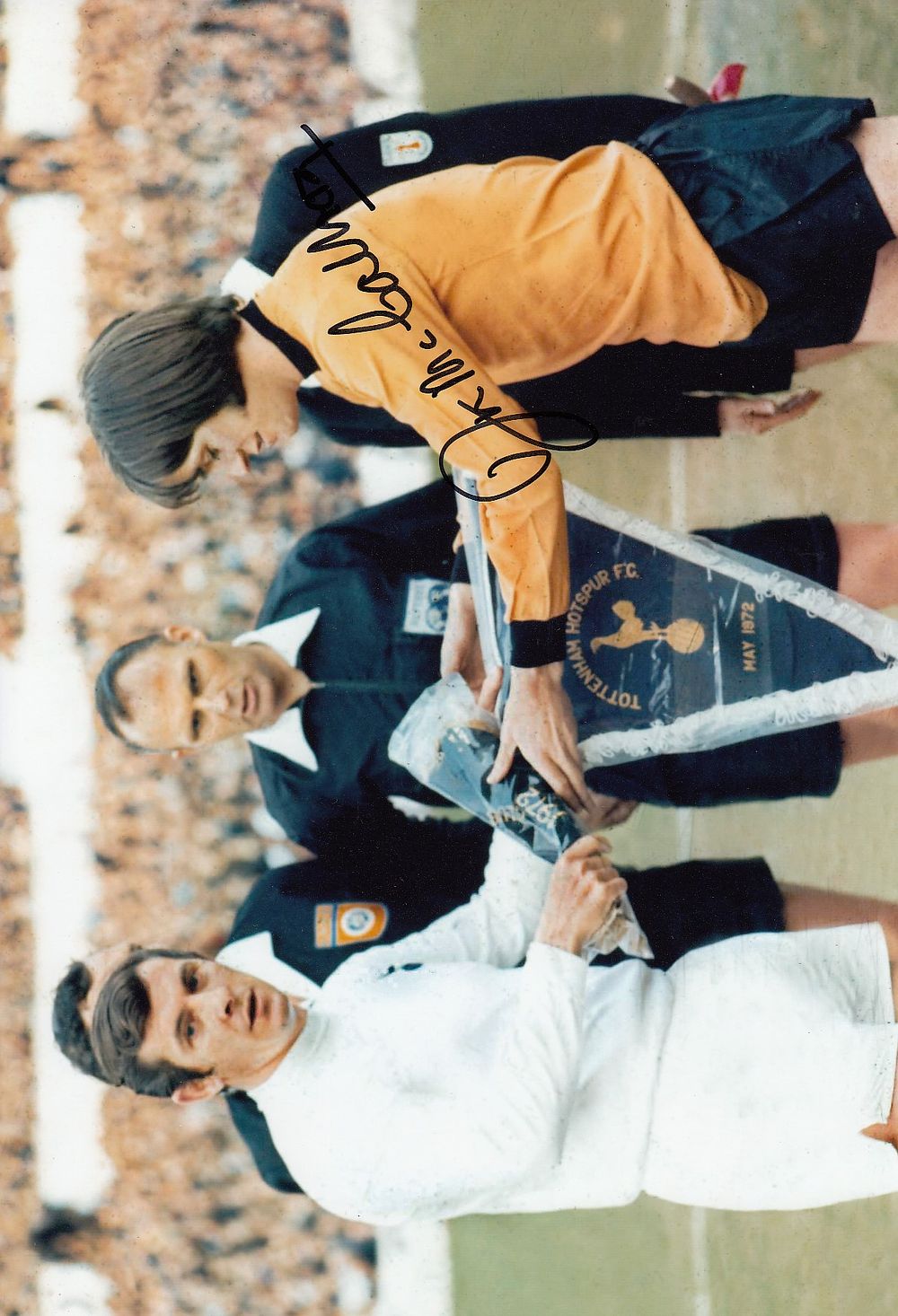 Lot 585: Autographed JIM MCCALLIOG 12 x 8 Photograph :...