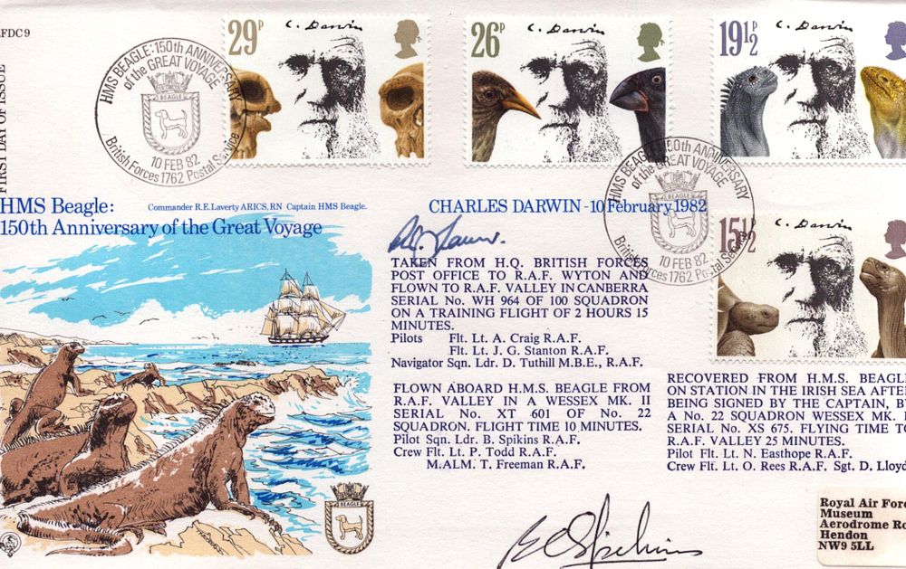 Lot 586: First day cover commemorating the 150th anniversary of...