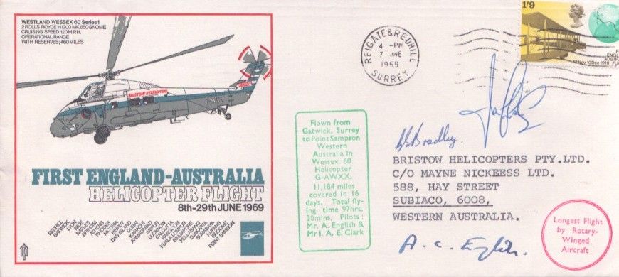 Lot 587: First day cover celebrating a significant milestone in...