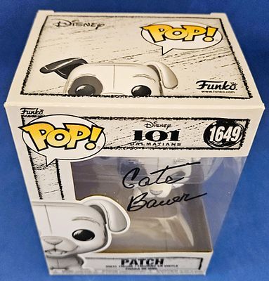 Kate Bauer Signed Patch 101 Dalmatians Funko Pop Signed on box window.
