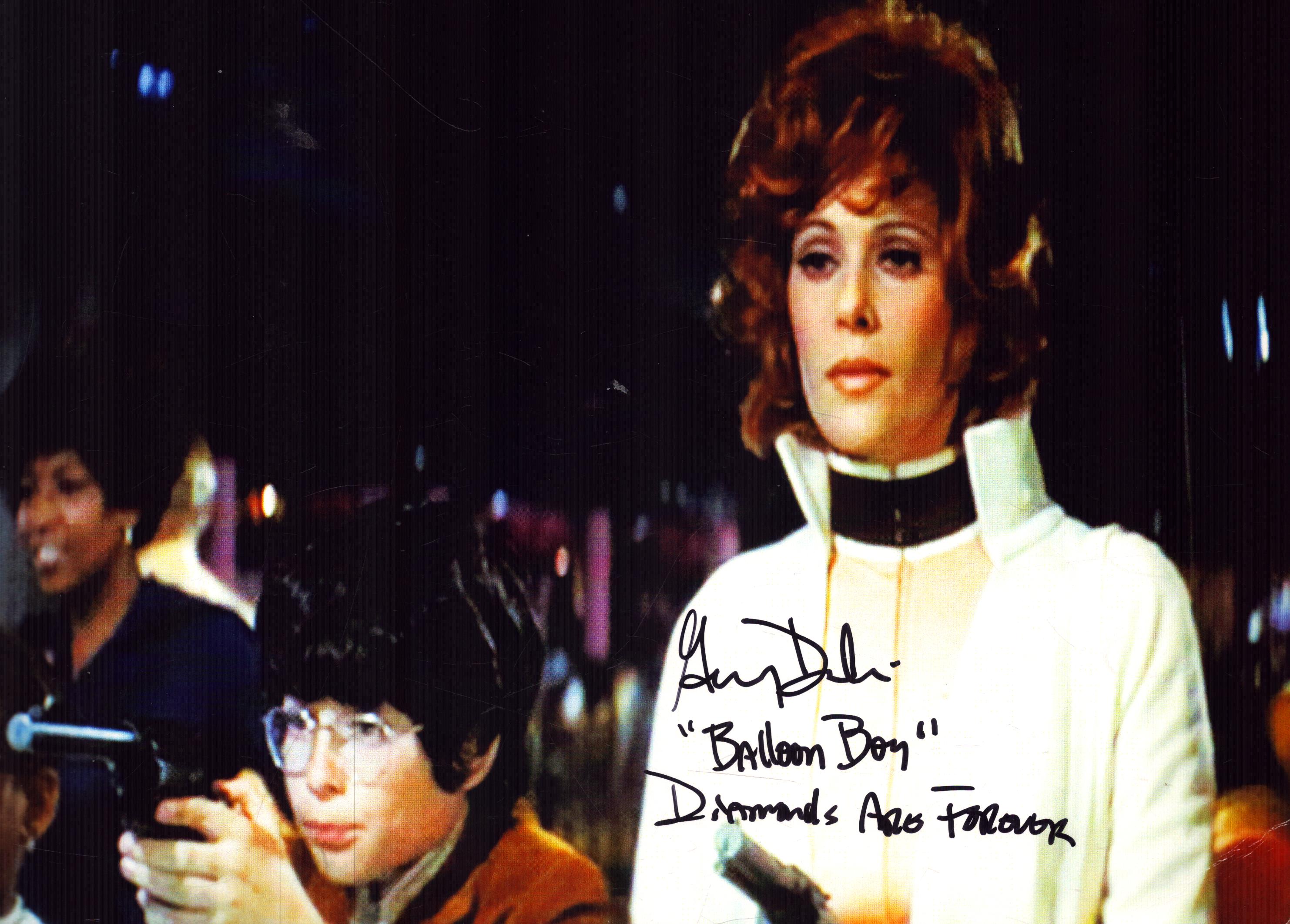 Gary Dubin signed James Bond Diamond are Forever 10x8inch colour photo