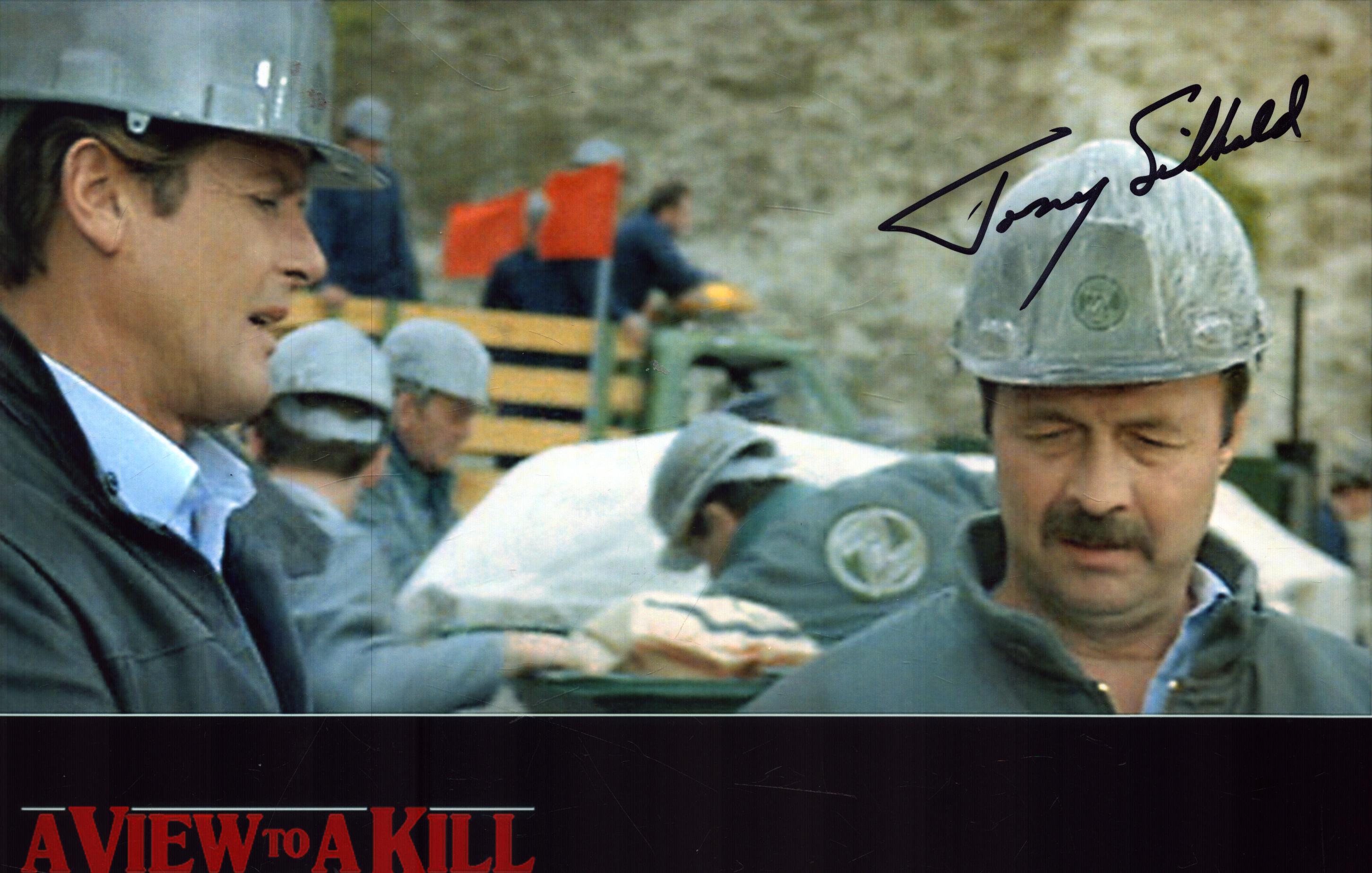 Tony Sibbald signed View to a Kill 10x8inch colour photo