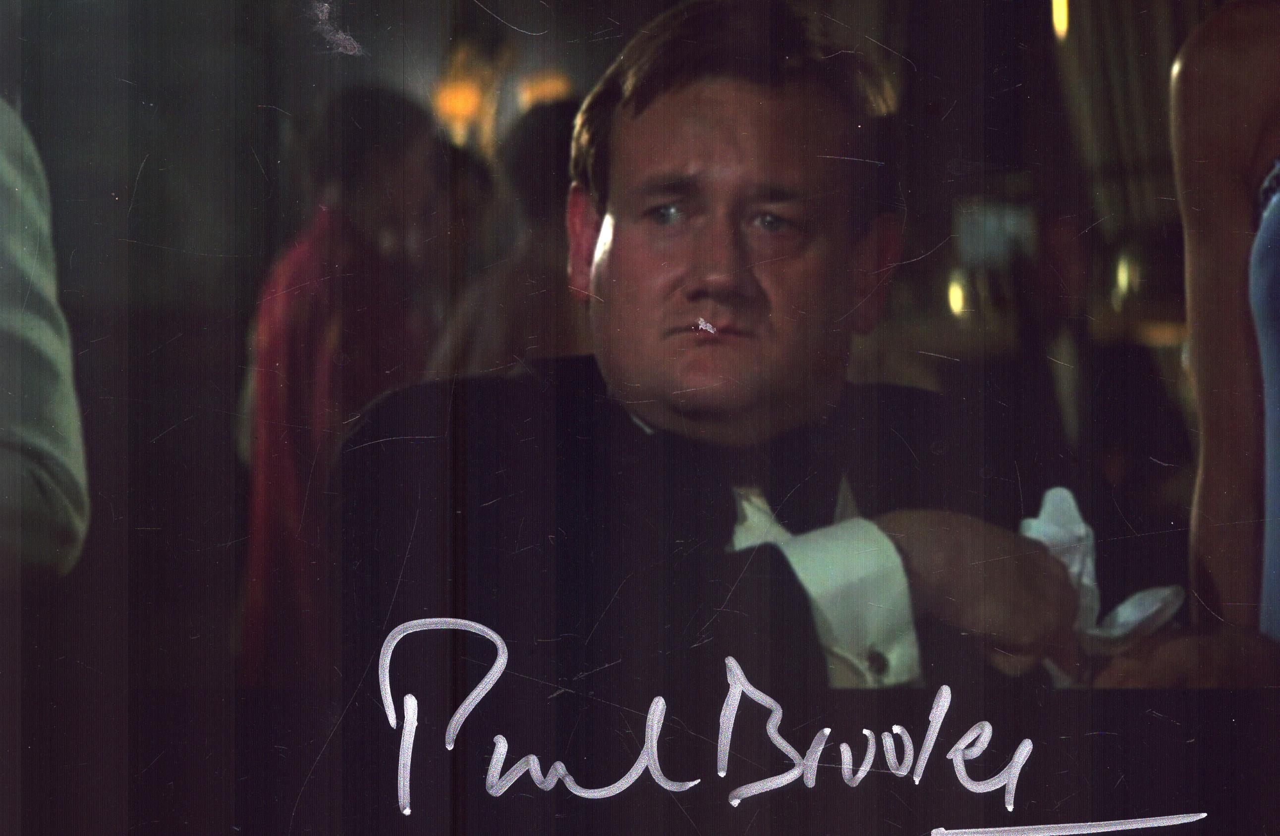 Paul Brookes signed James Bond 10x8inch colour photo