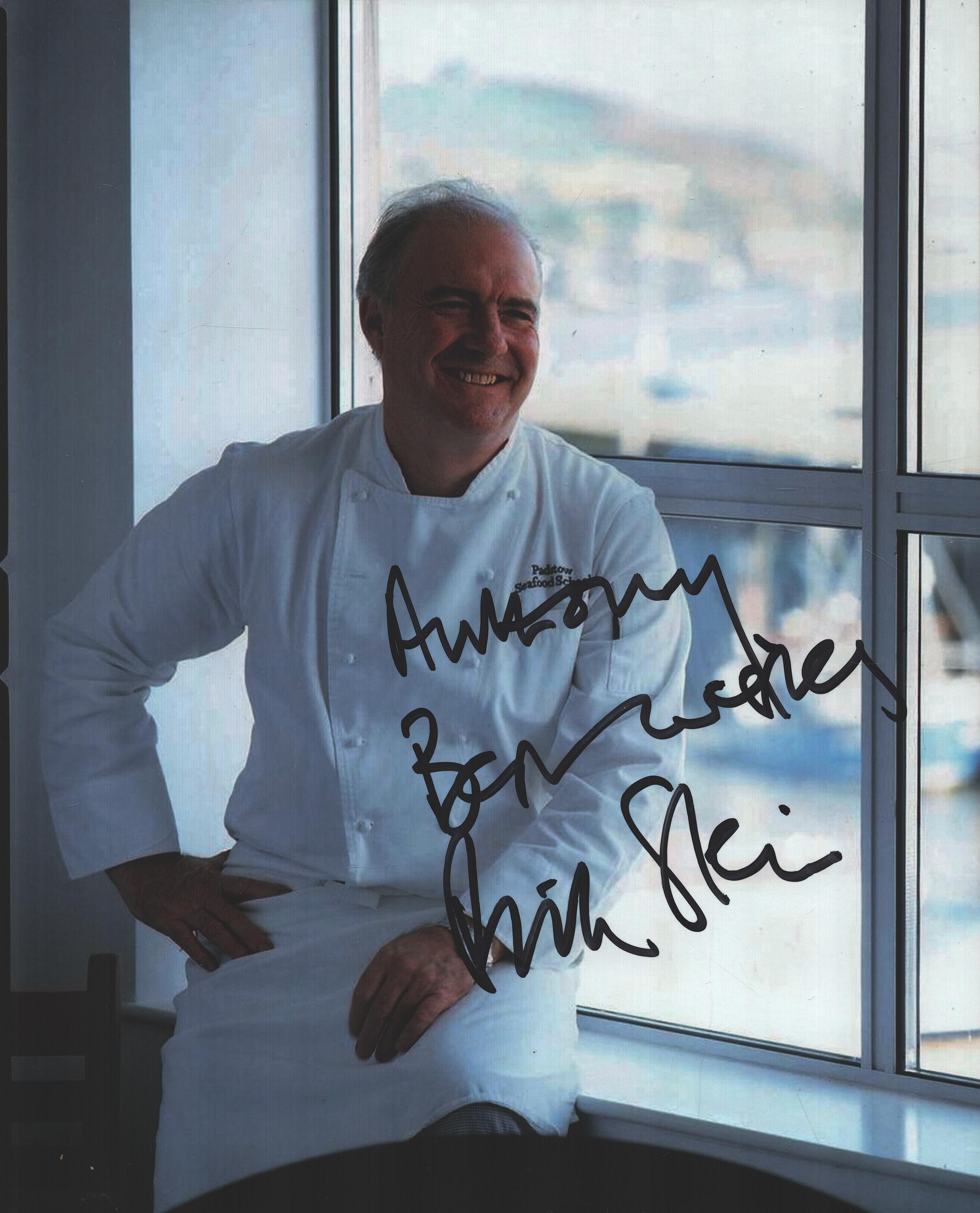 Rick Stein signed 10x8inch colour photo