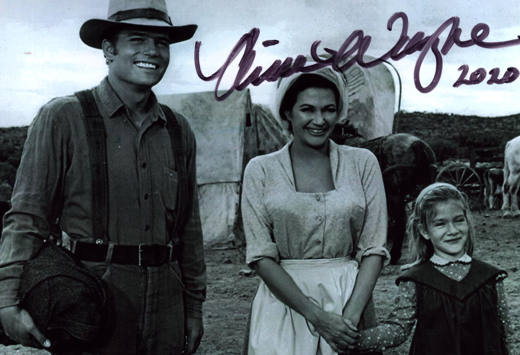 AISSA WAYNE signed Daughter of John Wayne Photo