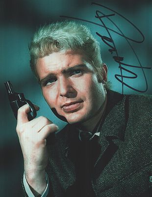 Derren Nesbitt signed 10X8 inch colour photo