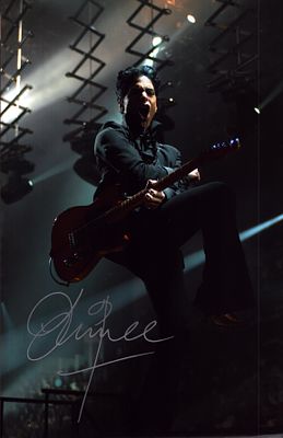 Prince signed 8x12 colour photo.
