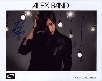 Music The Calling Alex Band signed 10x8 inch colour photo. Alex Band is an American singer and 